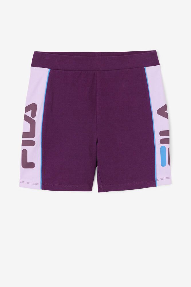 Fila Naisten Shortsit Davina Bike Violetit - QECW-32847